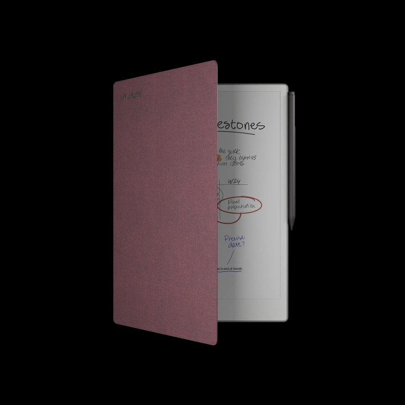 reMarkable Paper Pro + Marker Plus + Book Folio Mosaic weave Burgundy reMarkable Paper Pro + Marker Plus + Book Folio Mosaic weave Burgundy